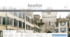 Desktop Screenshot of baseltor.ch