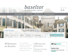 Tablet Screenshot of baseltor.ch